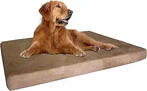 True Orthopedic Gel Memory Foam Dog Bed for Ultimate Comfort