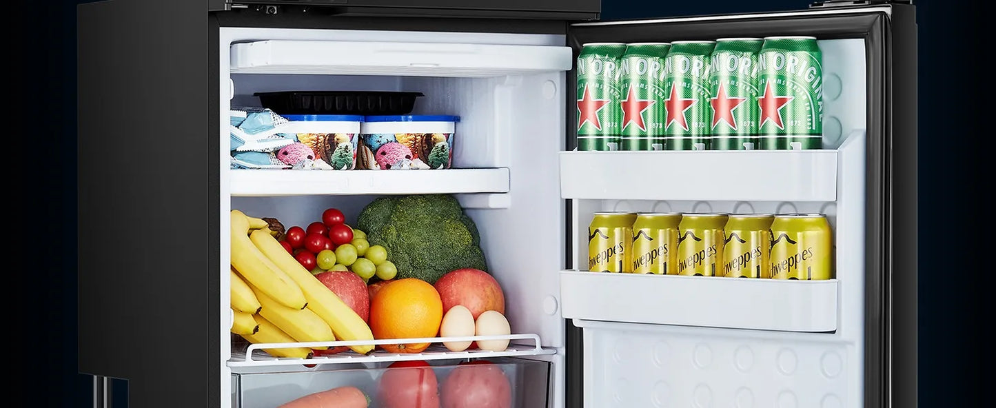 RV Fridge Freezer, WIFI APP Control, 65L (2.3cu.ft.) Portable