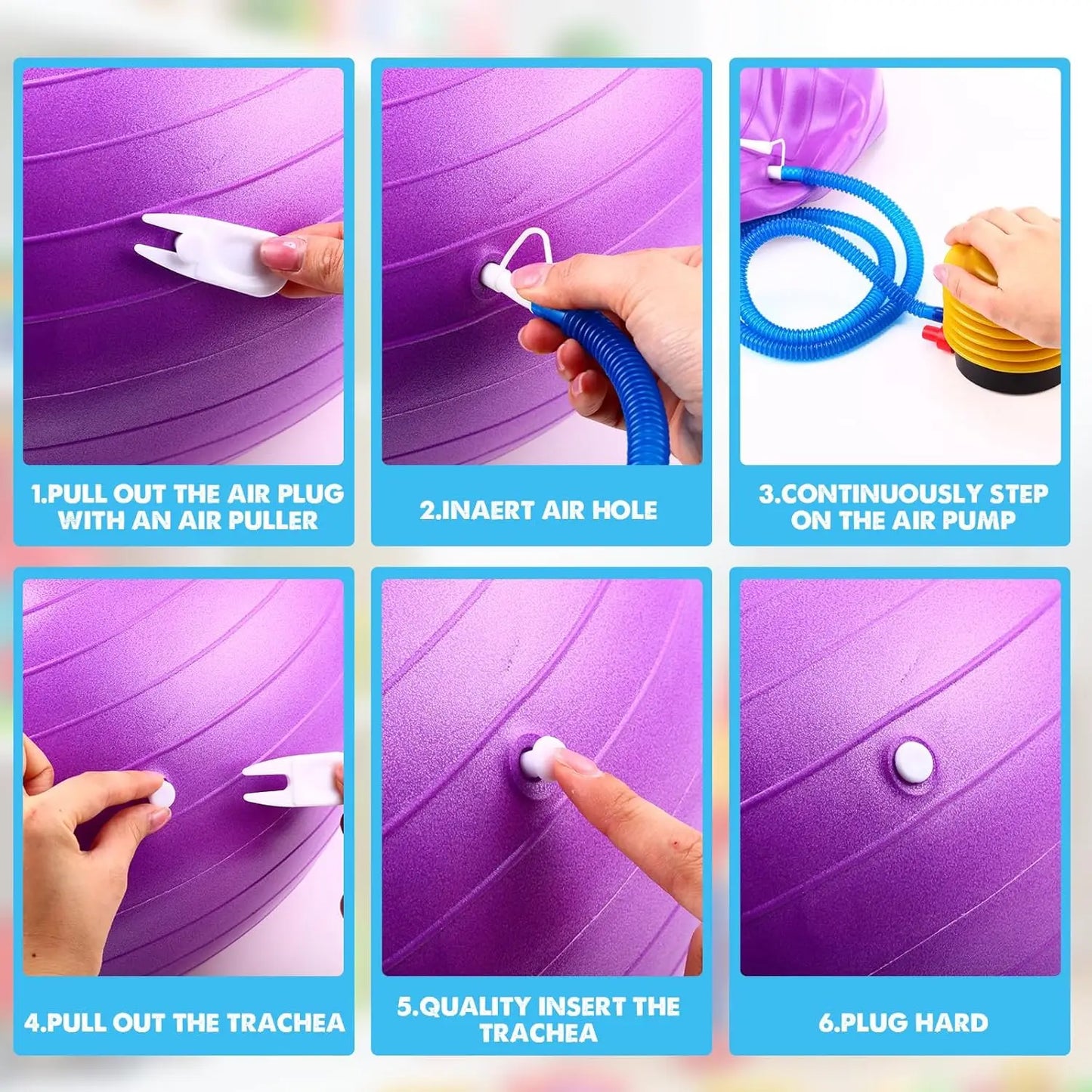 Inflatable Ball Chairs for Kids