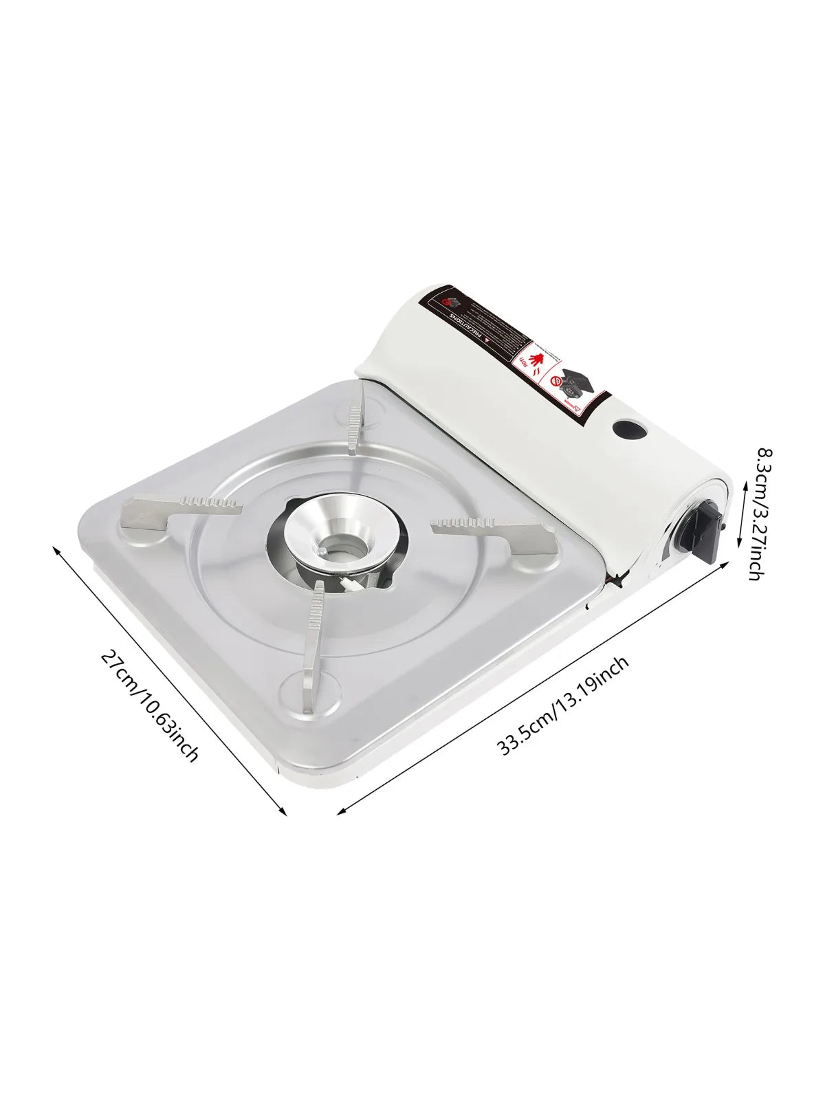 Hign-concerned Portable Camping Stove Outdoor Emergency Butane Burner With Carrying Case For Patio Camping Travel