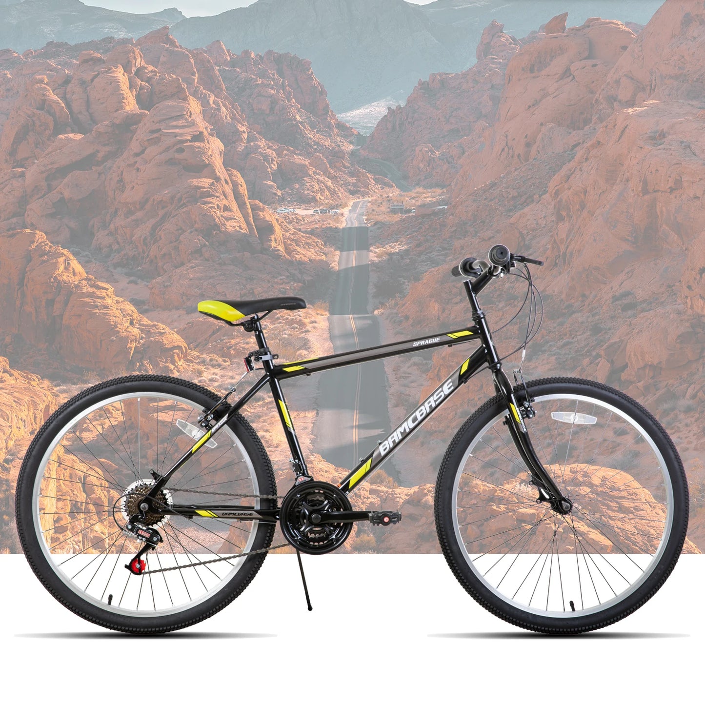 Hiland 24 26 Inch Mountain Bike For Men And Women 21 Speeds