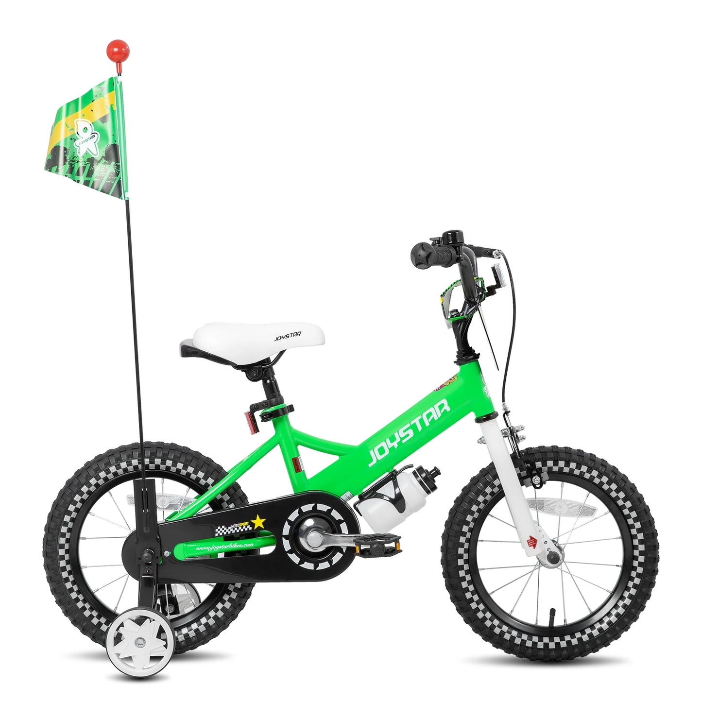 JOYSTAR Kids Bike for Ages 2-7 with Doll Seat & Streamers