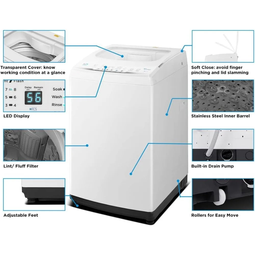 Portable Washing Machine, 2.0 Cu.Ft. for RV