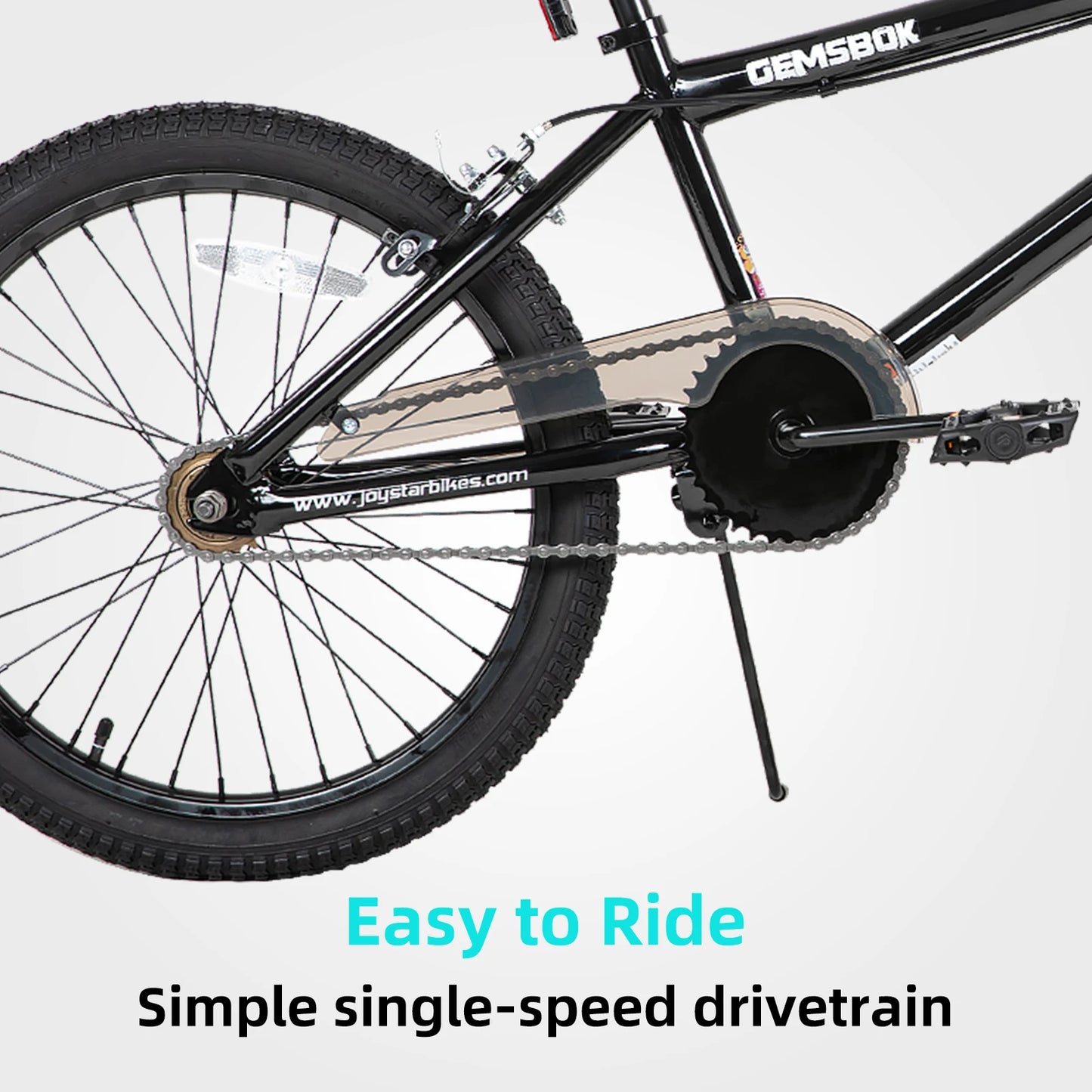 JOYSTAR 20 Inch BMX Bike for Kids, Freestyle Bicycle