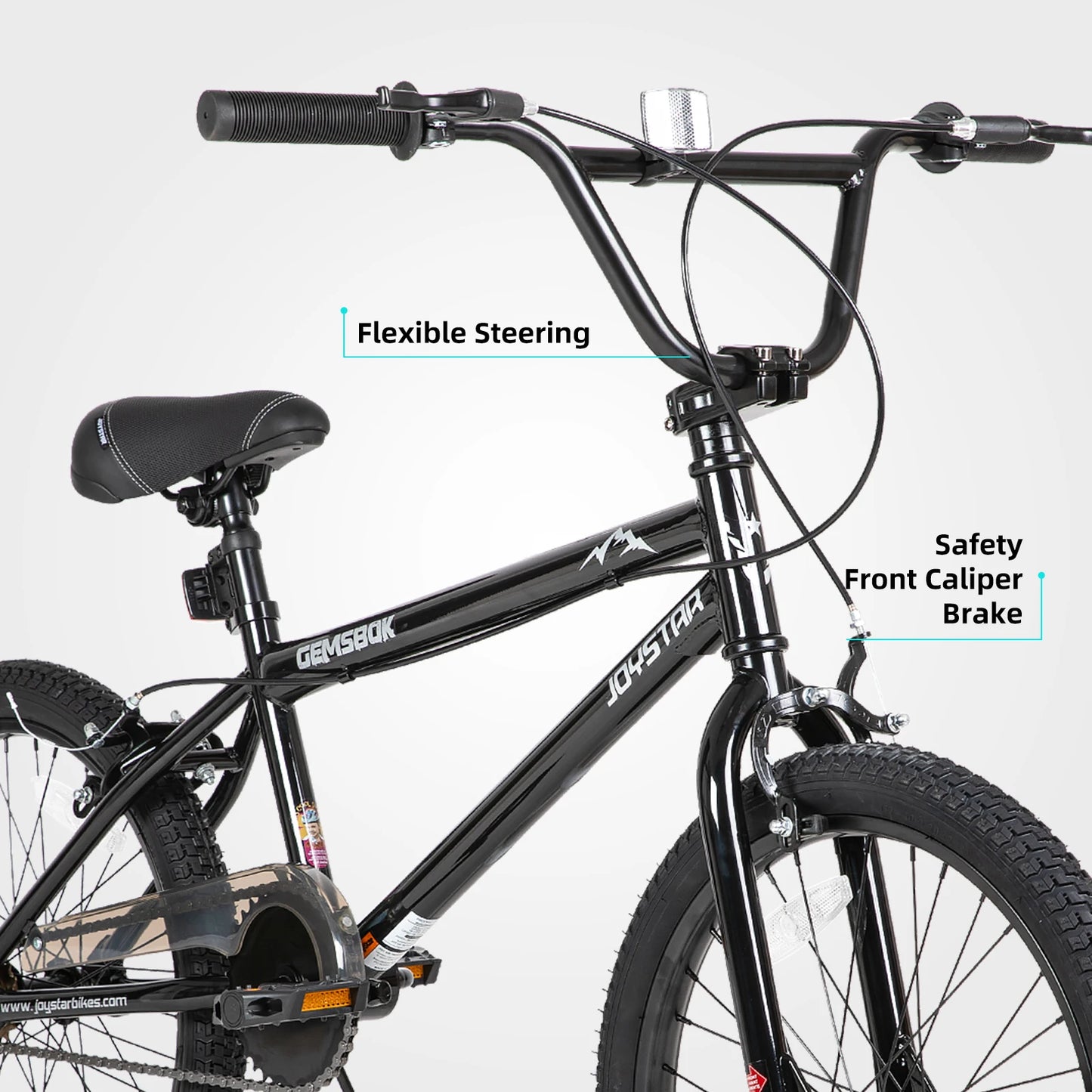 JOYSTAR 20 Inch BMX Bike for Kids, Freestyle Bicycle