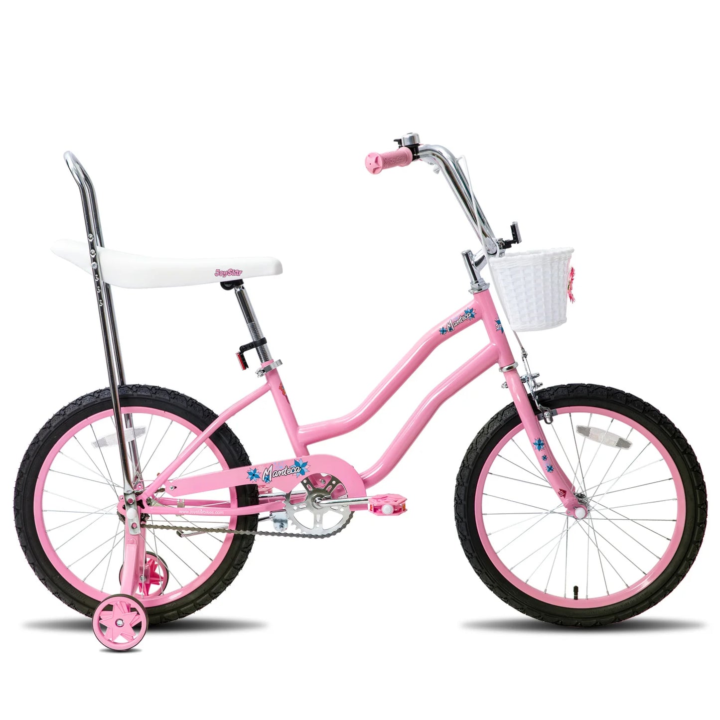JOYSTAR 20 Inch Girls Bike with Training Wheels and Seat