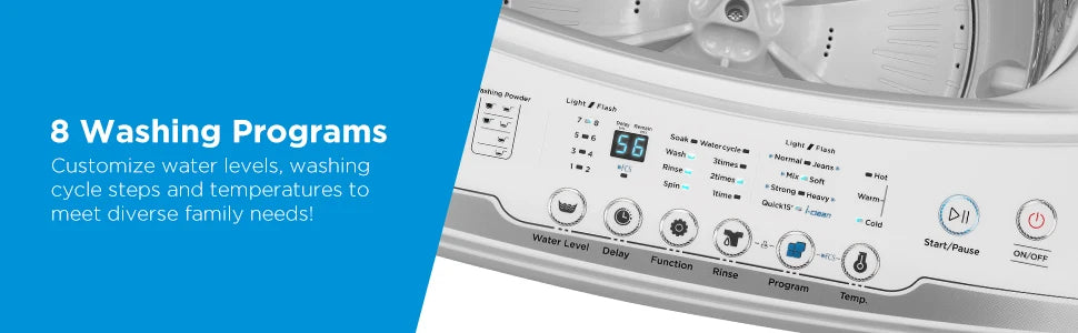 Portable Washing Machine, 2.0 Cu.Ft. for RV