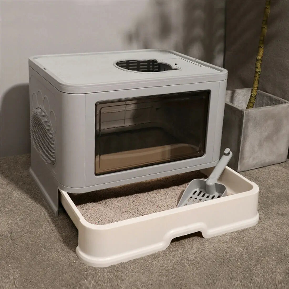 Plastic Cat Litter Box