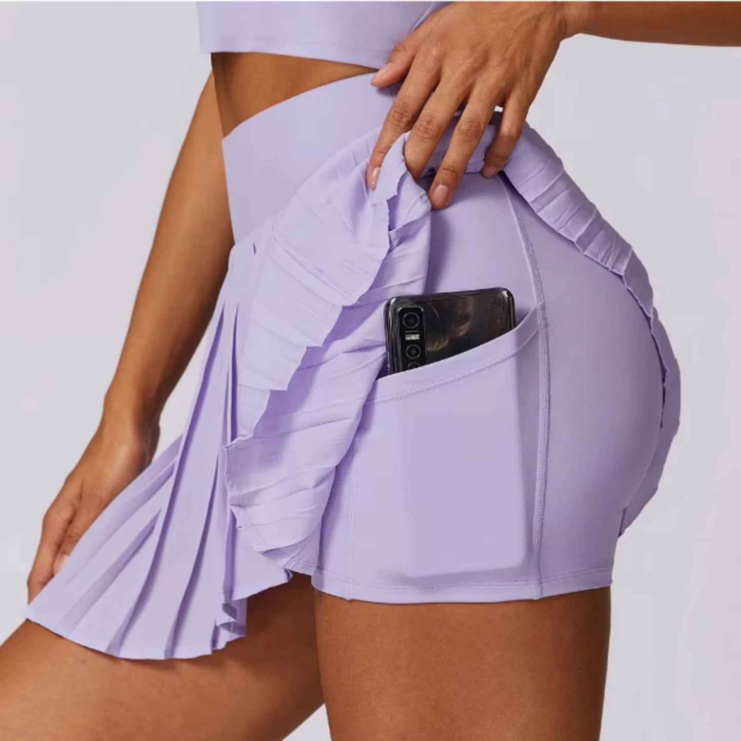 High Waist Yoga Skort