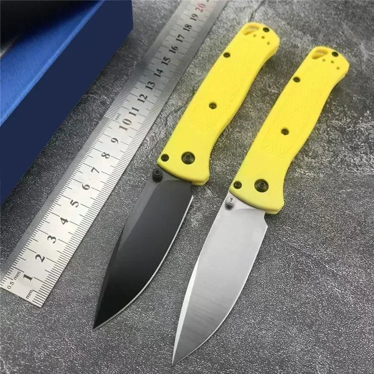 BM535 folding knife 440c steel blade hunting