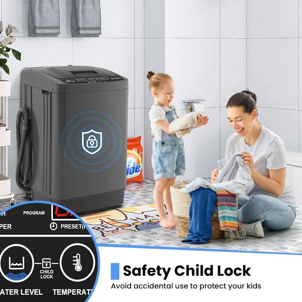 17.8 Lbs Washer Dryer Combo