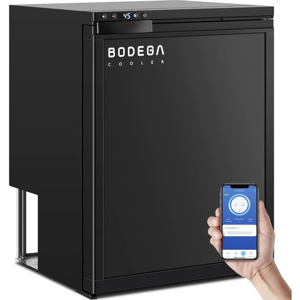RV Fridge Freezer, WIFI APP Control, 65L (2.3cu.ft.) Portable