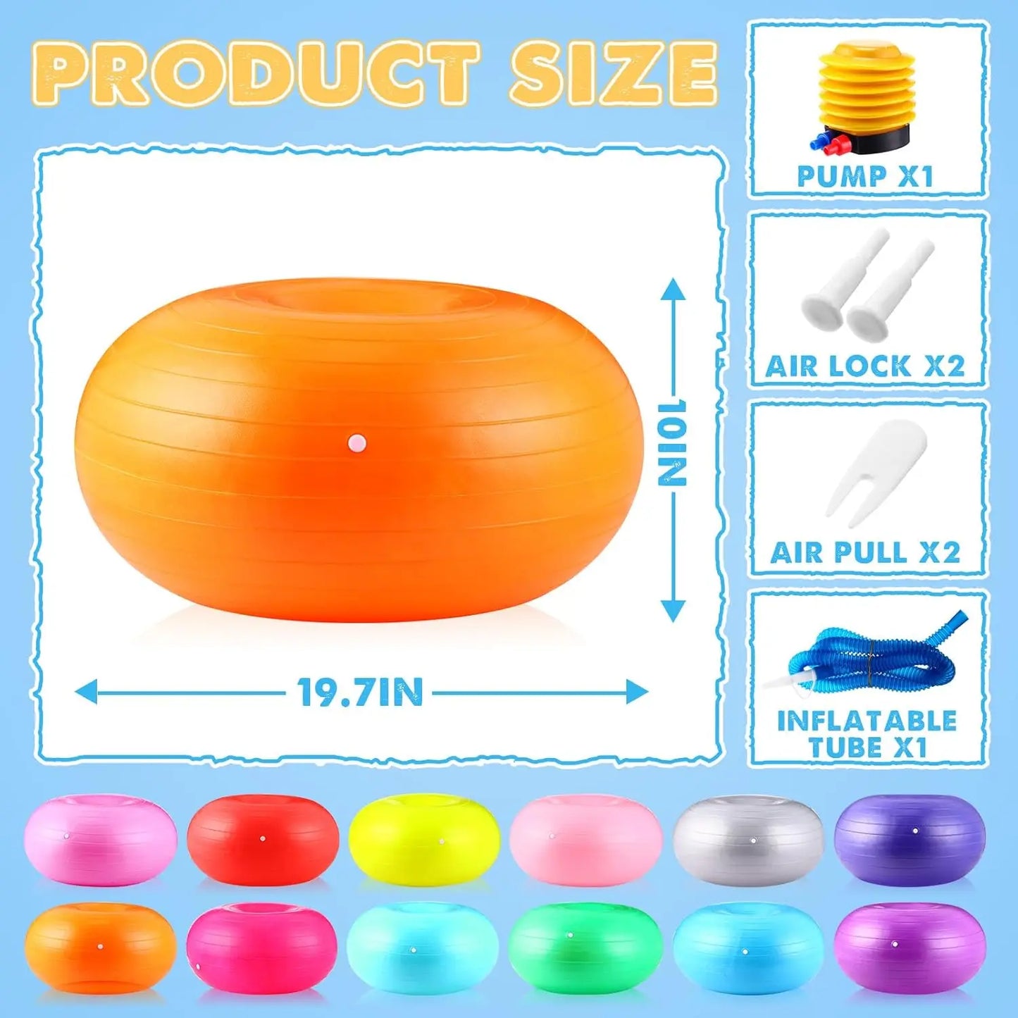 Inflatable Ball Chairs for Kids