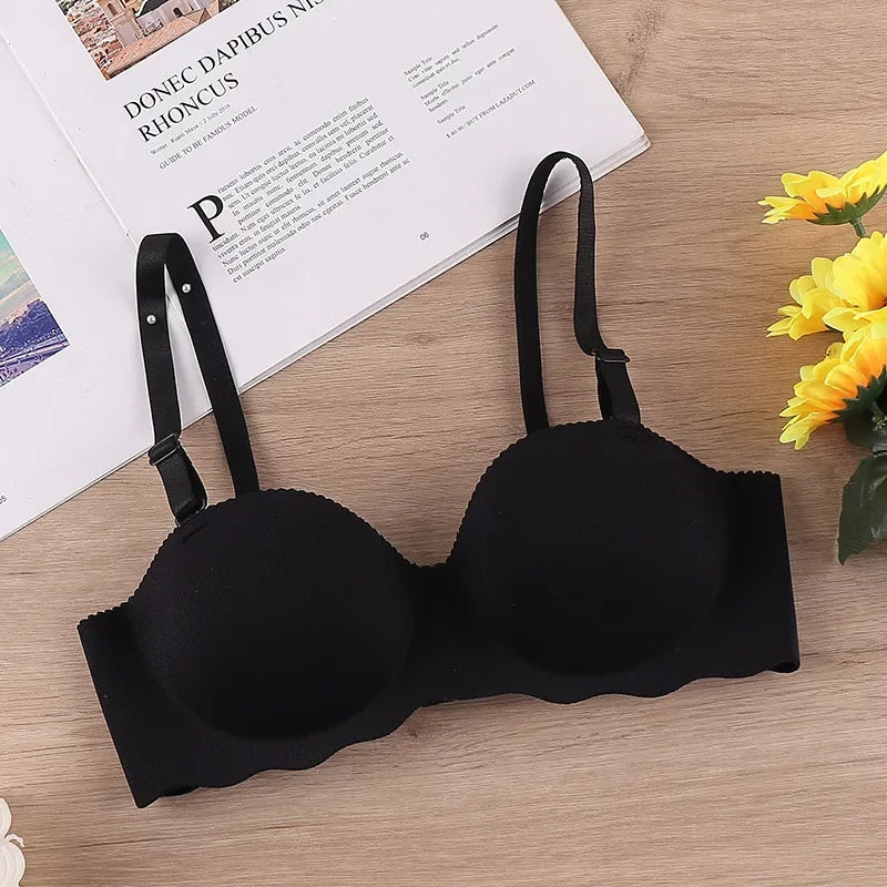 CN Seamless Push Up Bra For Women Convertible Straps