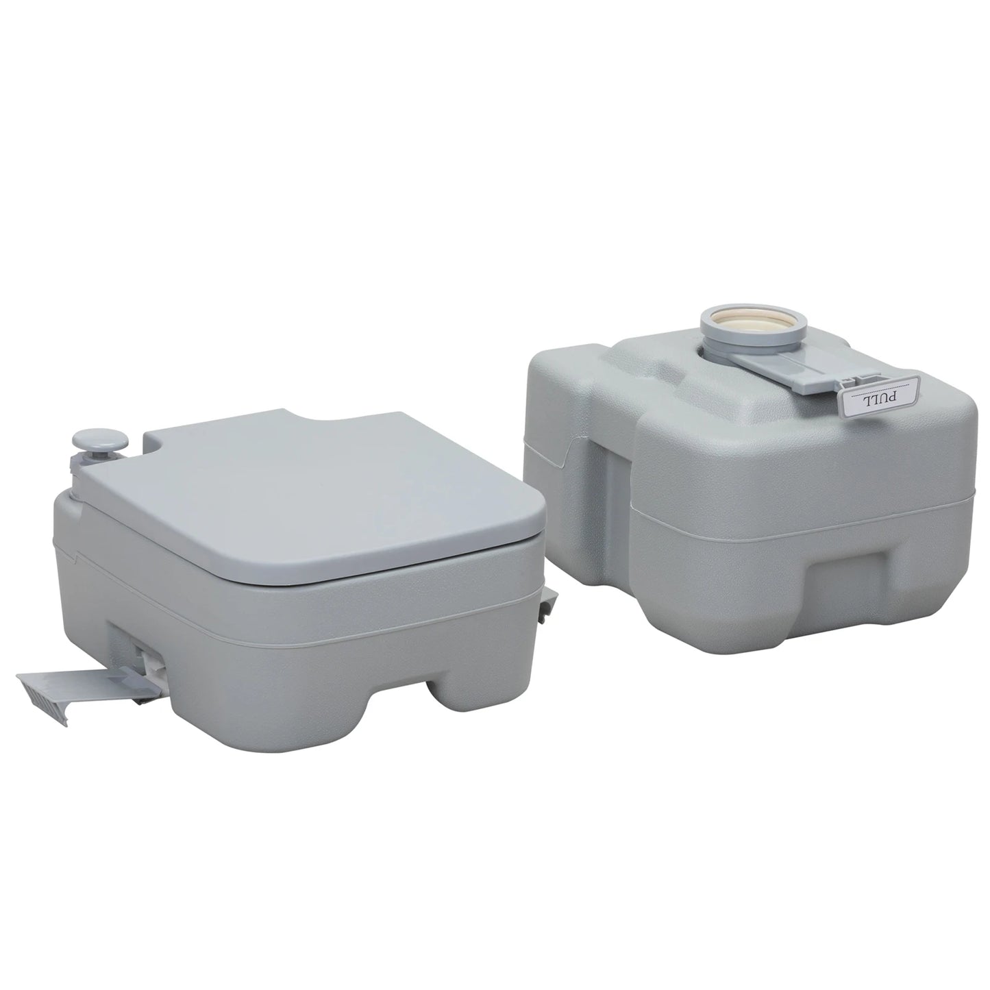 Porta Potty With 5.3 Gallon Waste Tank for Camping