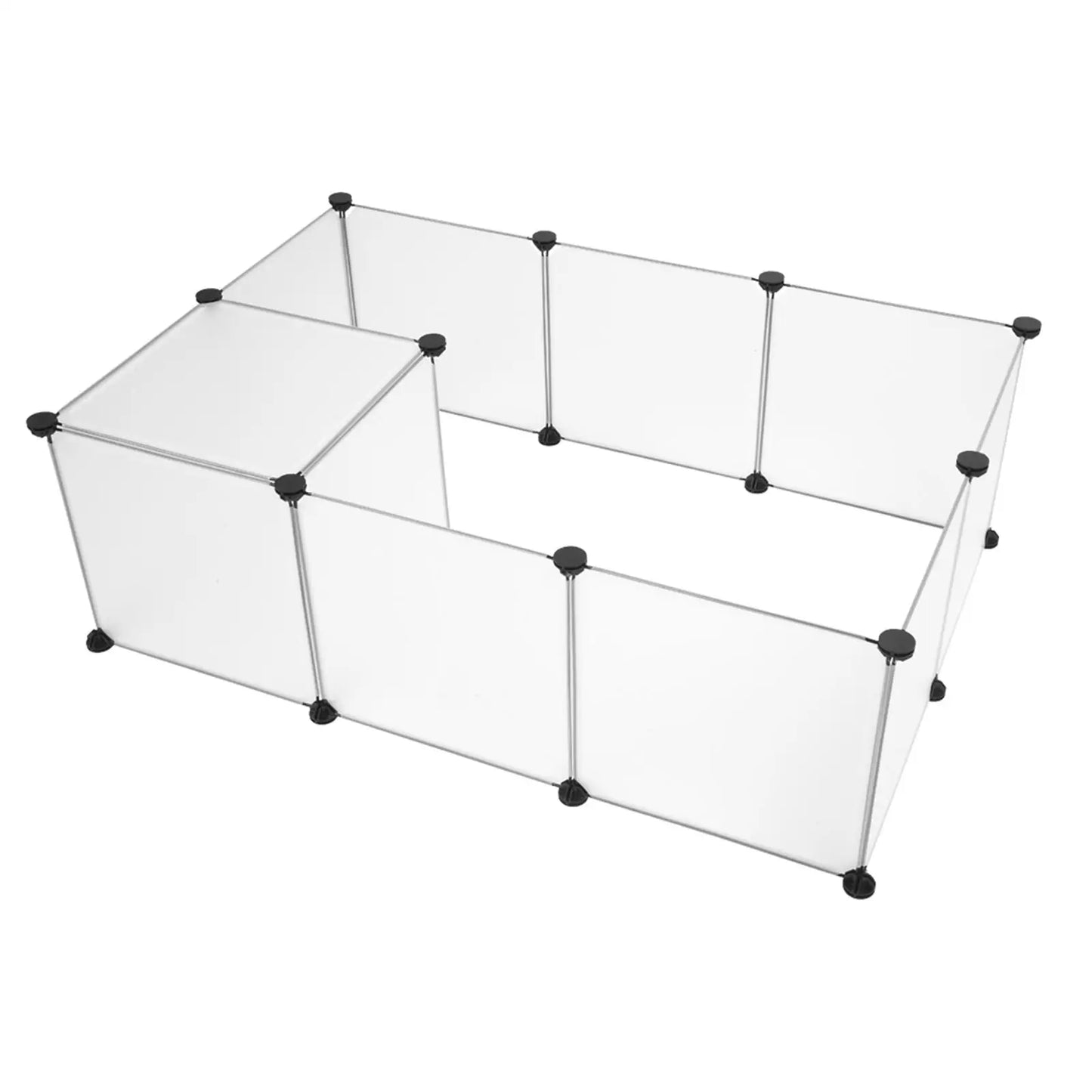 Portable Large Pet Playpen - Plastic Fence for Small Animals