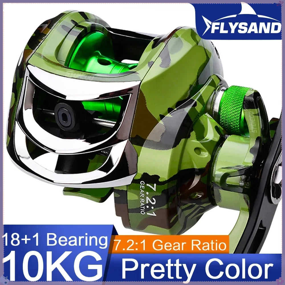 Bait casting Reel 18+1 Ball Bearings