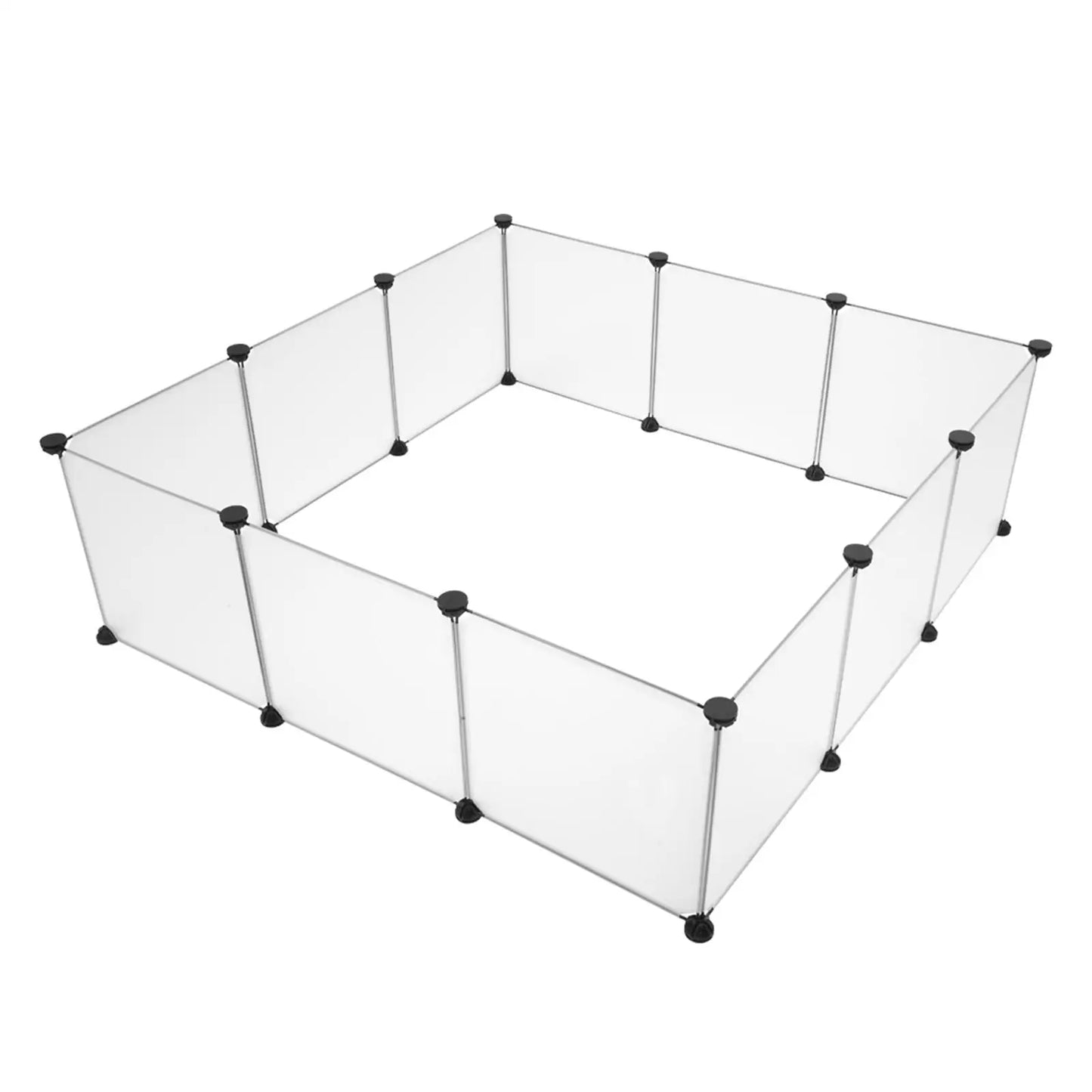 Portable Large Pet Playpen - Plastic Fence for Small Animals