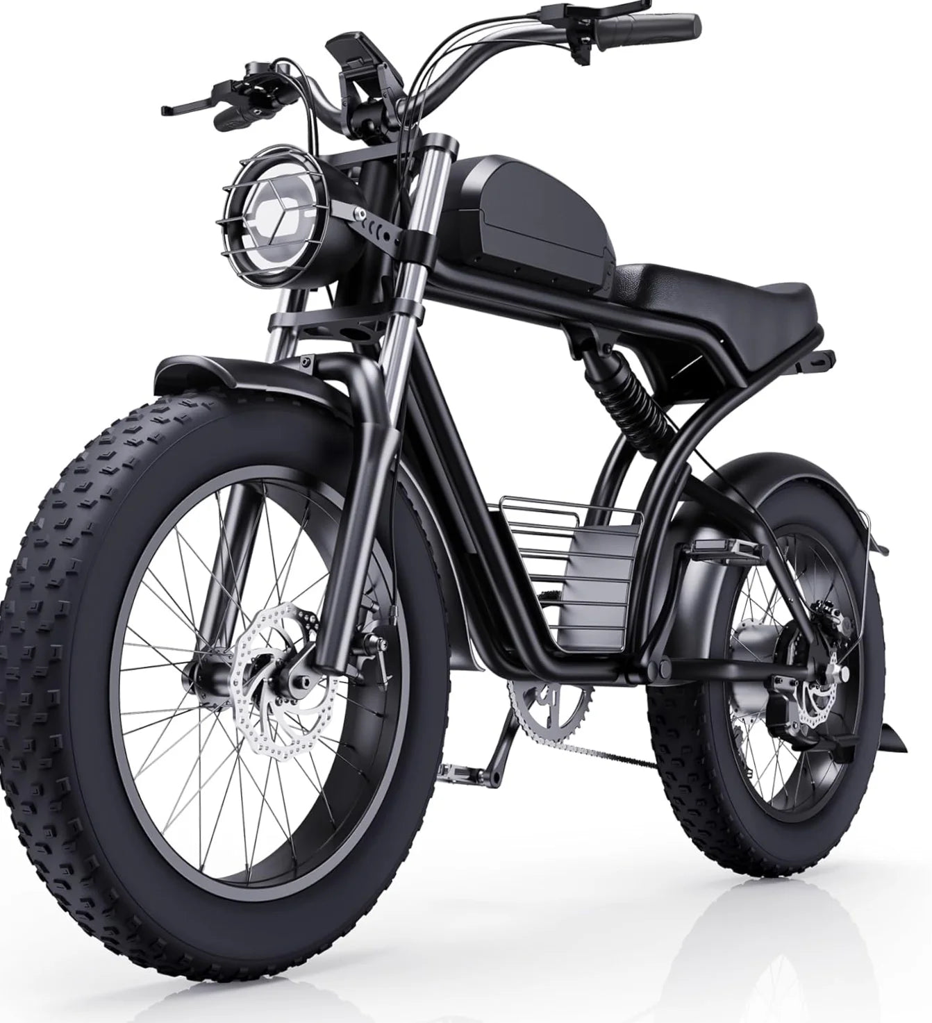 K7-1 Electric Bike – High-Speed, Brushless Motor, Carbon Steel Frame