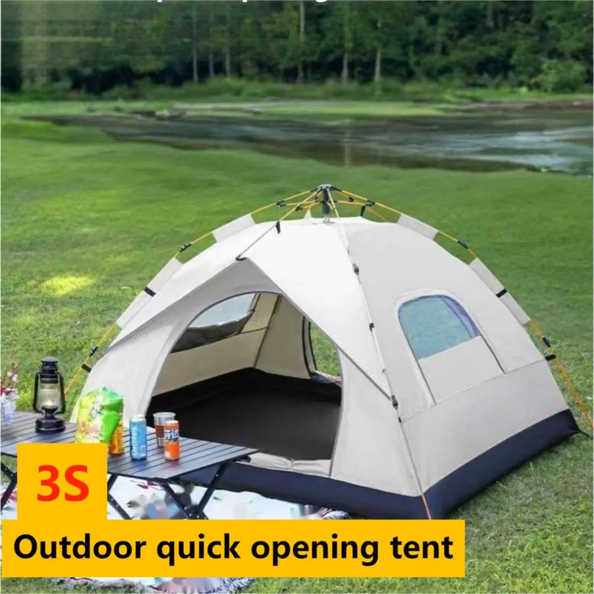 Automatic Quick Opening Camping Tent For Self Driving
