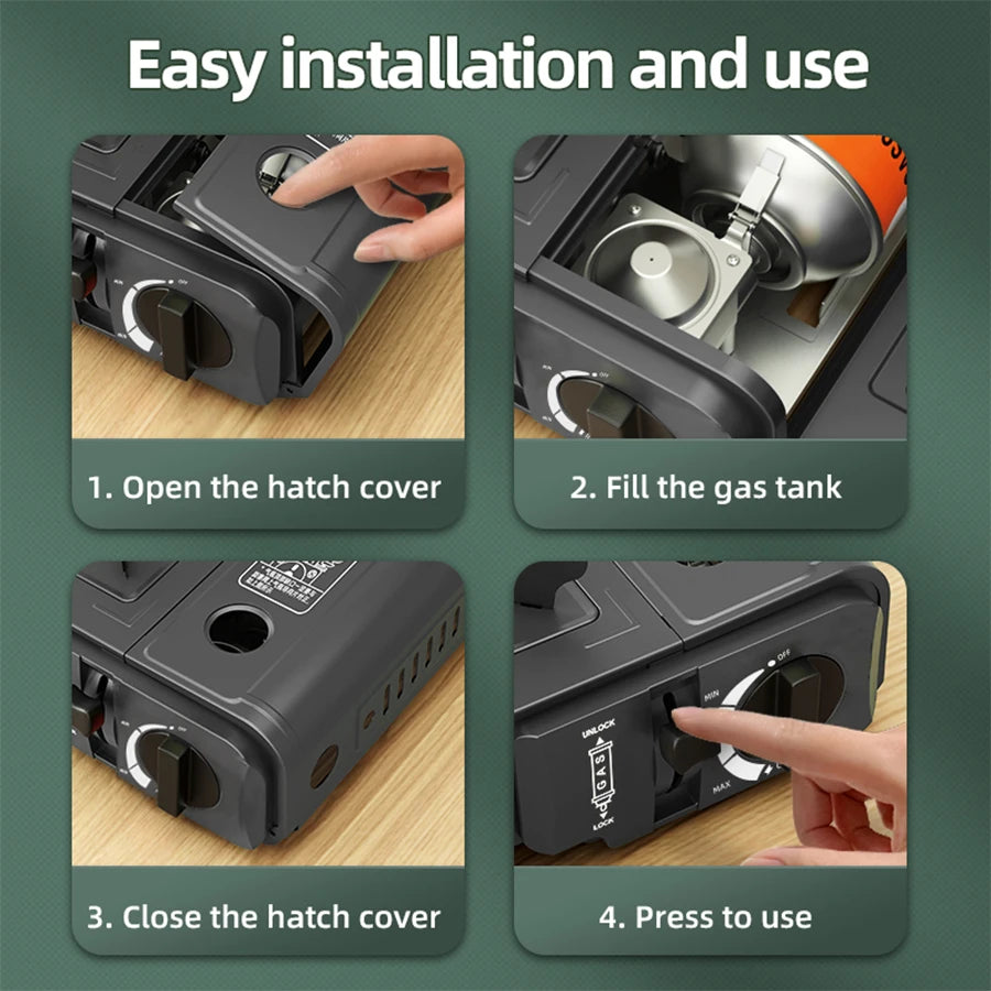 Card Stove Gas Suitable For Household Cooking Needs