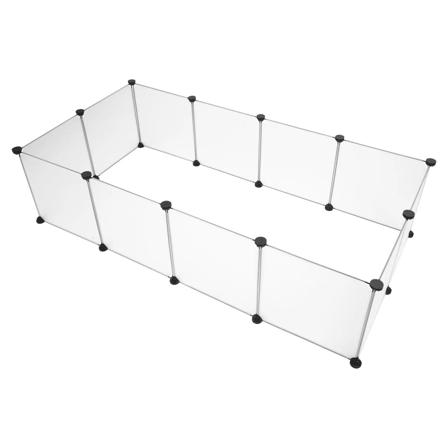 Portable Large Pet Playpen - Plastic Fence for Small Animals