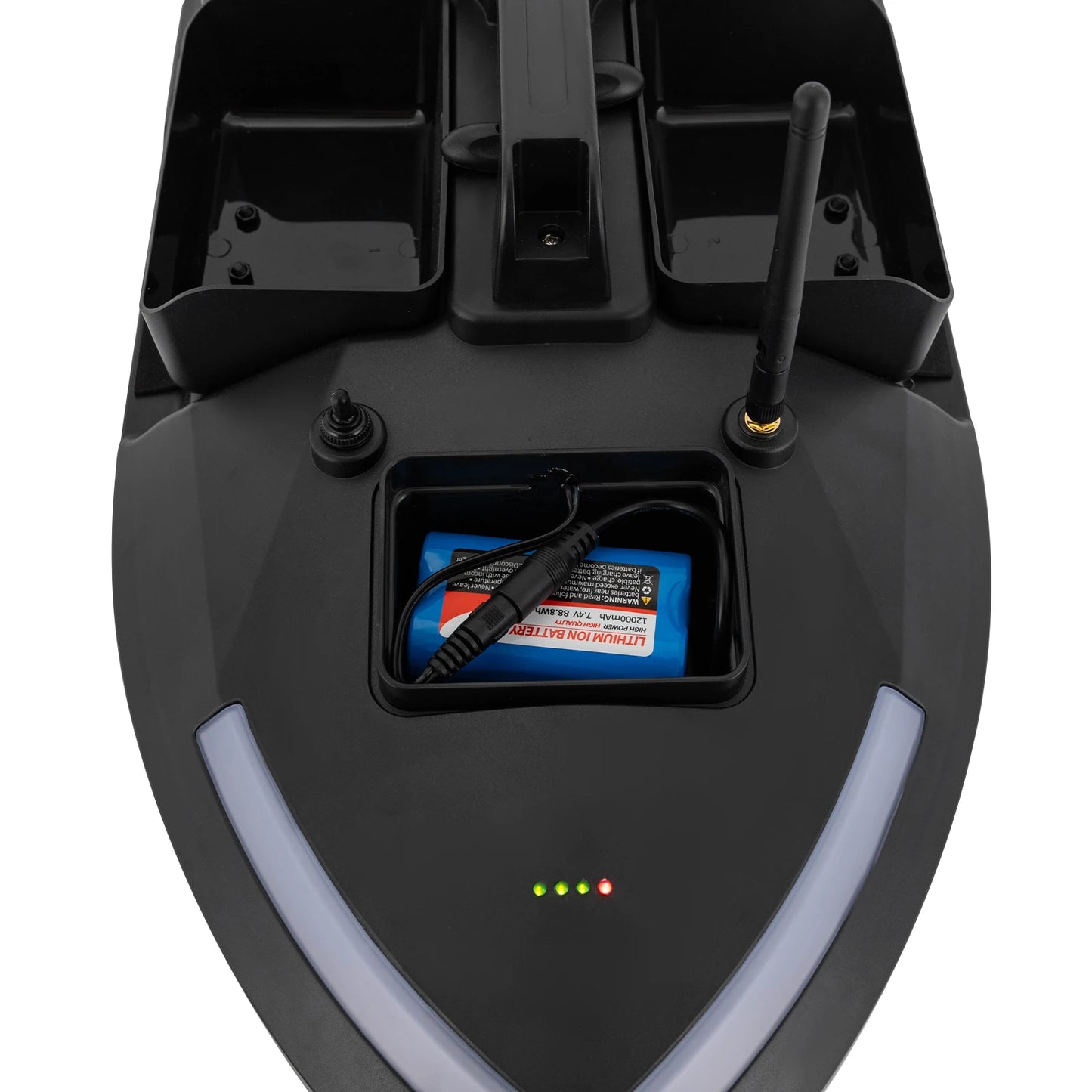 GPS Fishing Boat W/1640.42ft Remote Range 12000mAh