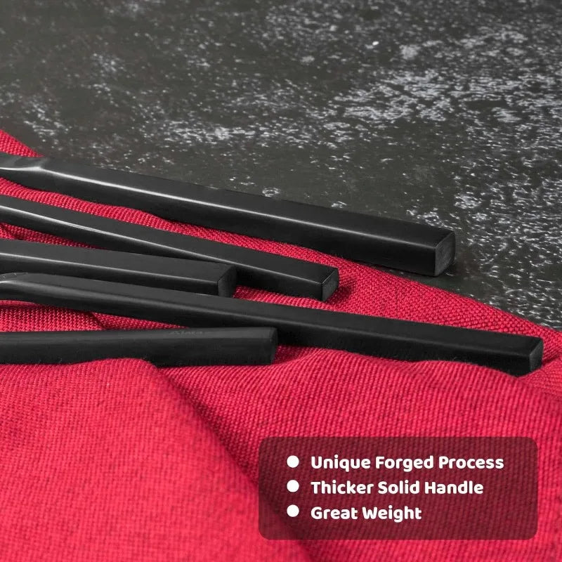 20-Piece Stainless Steel Flatware Satin Polished