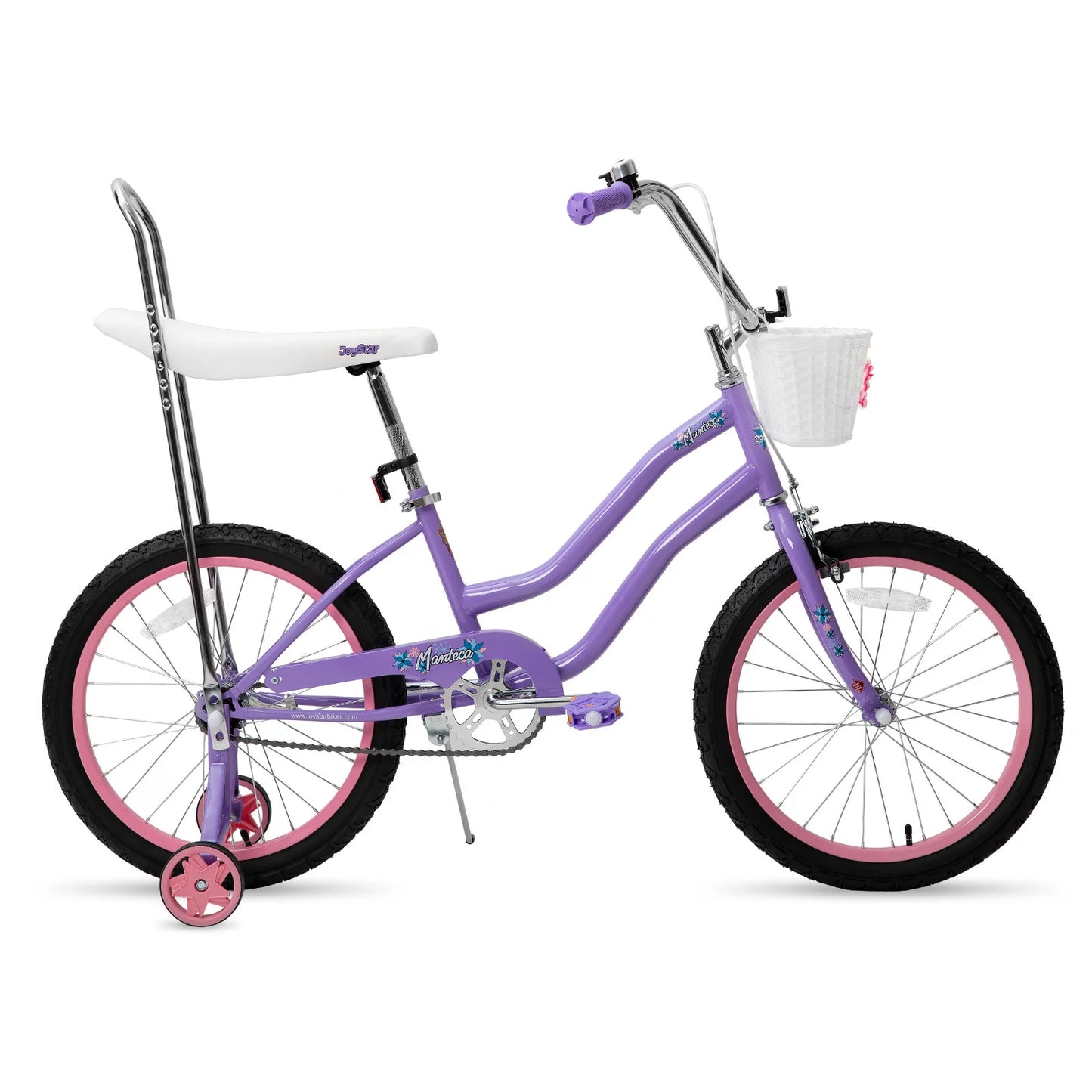 JOYSTAR 20 Inch Girls Bike with Training Wheels and Seat