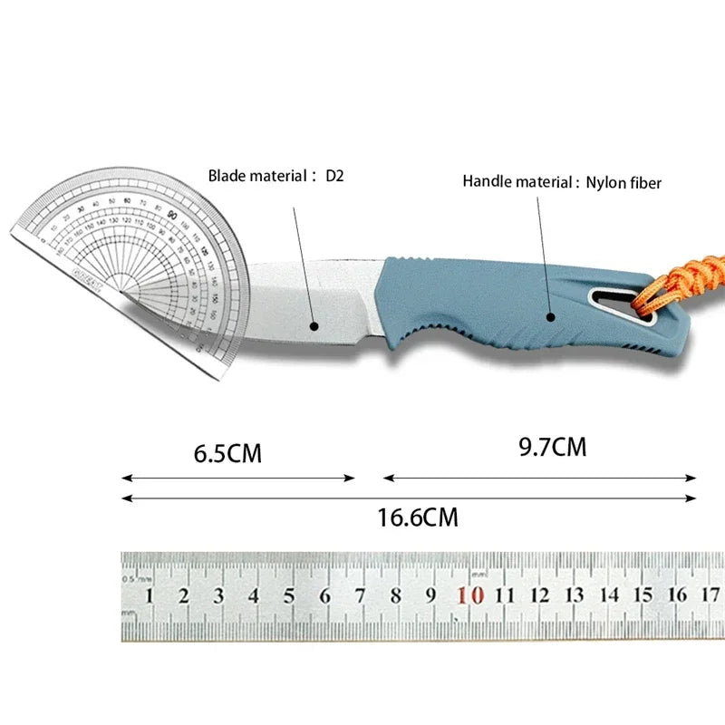 Small straight fruit paring knife