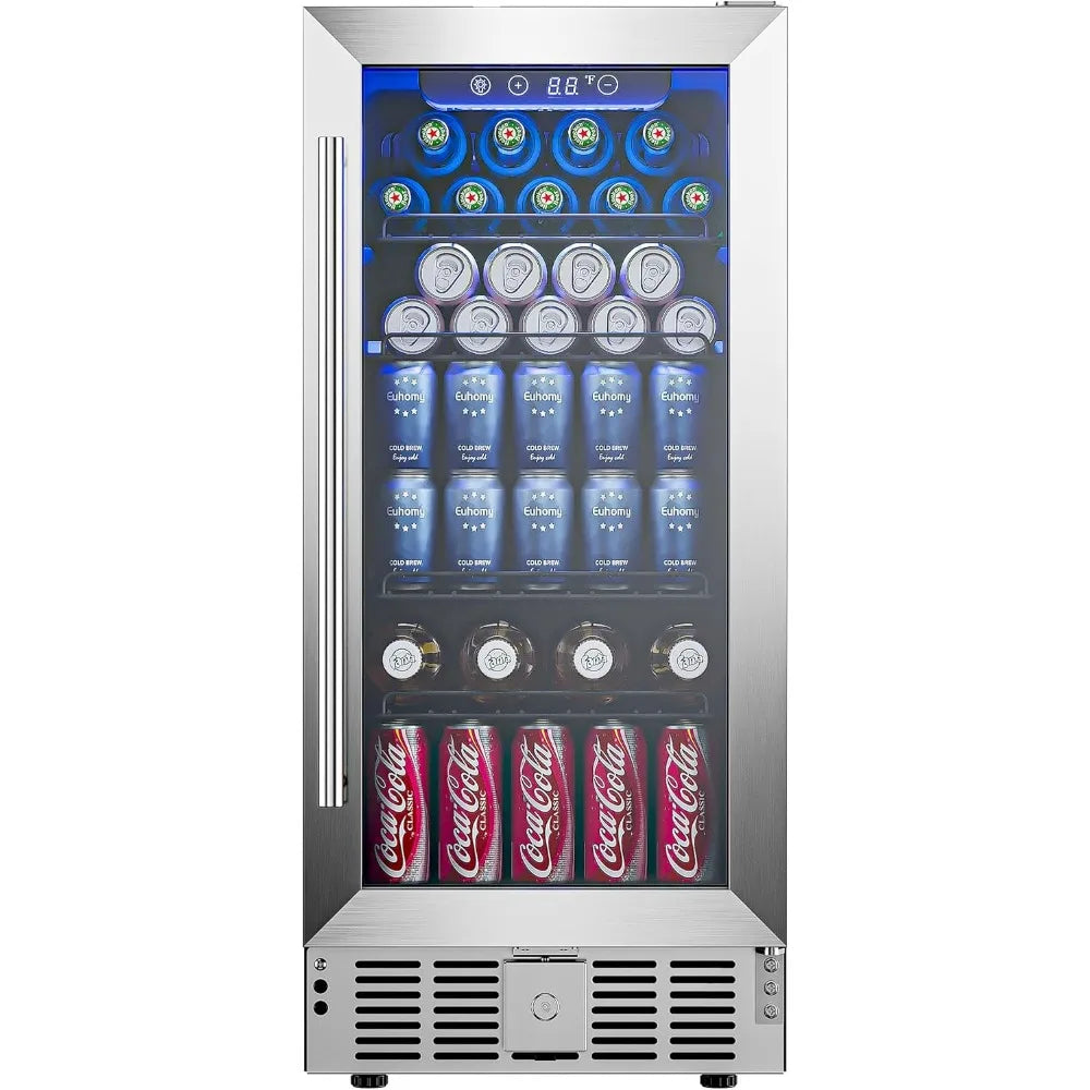 15 inch beverage refrigerator