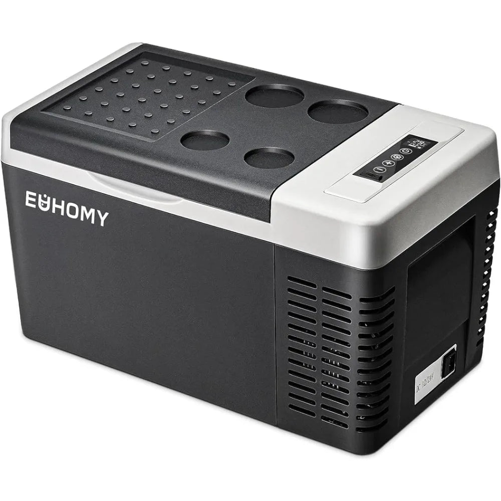 19QT Portable Refrigerator Freezer -4℉~50℉ 12/24V DC 110-240V AC