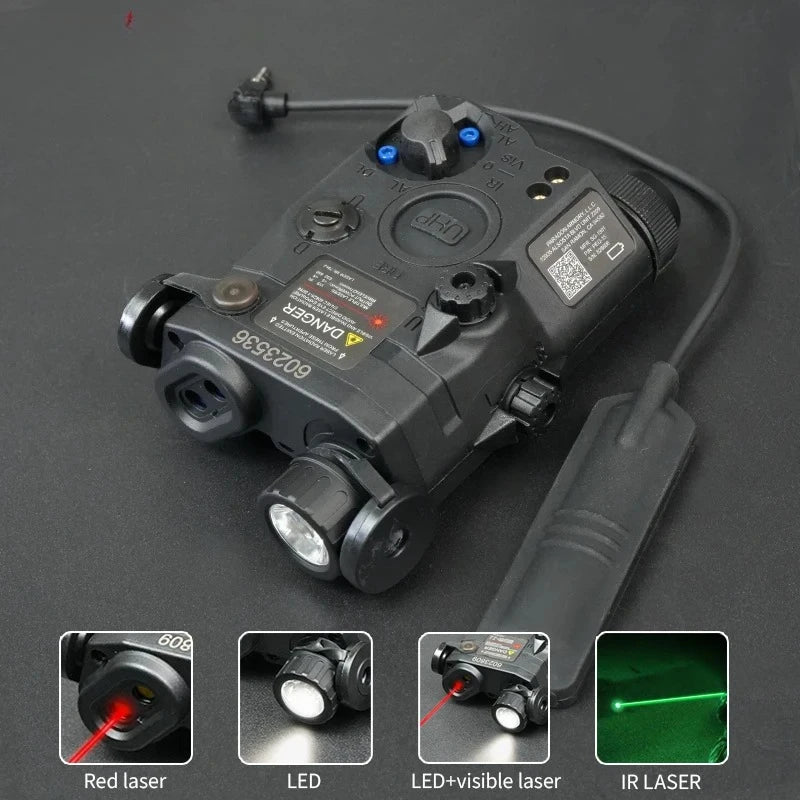 Tactical PEQ15 Laser Pointer IR Flashlight For Airsoft