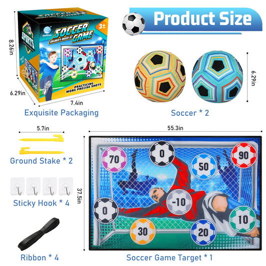 VATOS Football Ball Game Set for Kids Indoor Outdoor Soccer