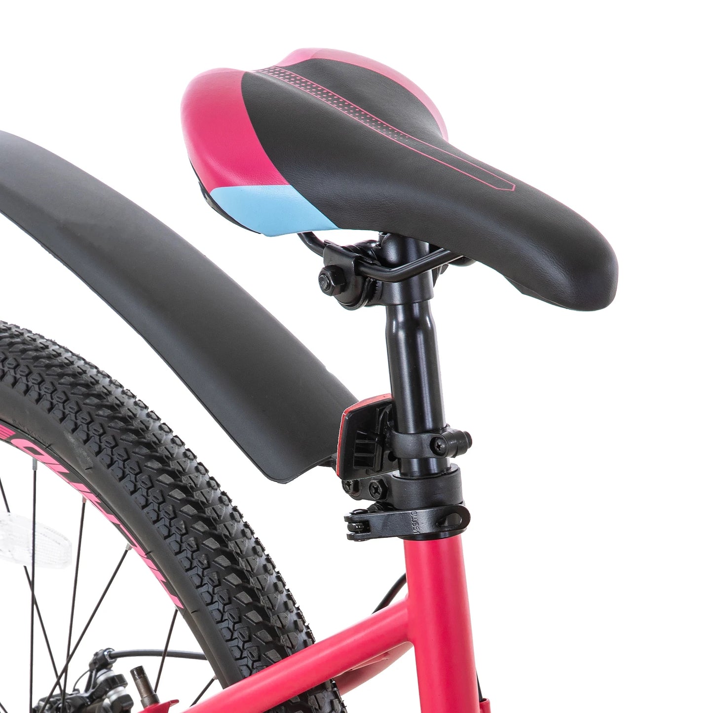 Hiland Women Mountain Bike With Step Through Frame Shimano 21 Speeds Suspension Fork