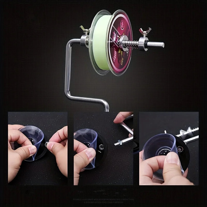 Aluminum Alloy Fishing Line Winding Machine For Outdoor Reels