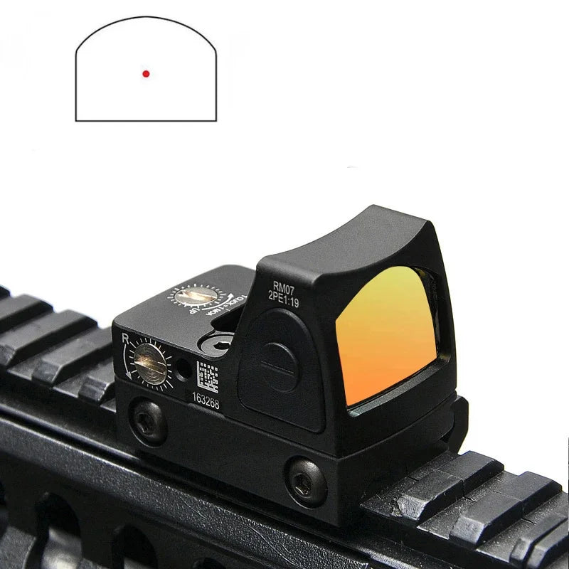 Bestsight Mini MR Red Dot Sight For Airsoft Rifle Tactical