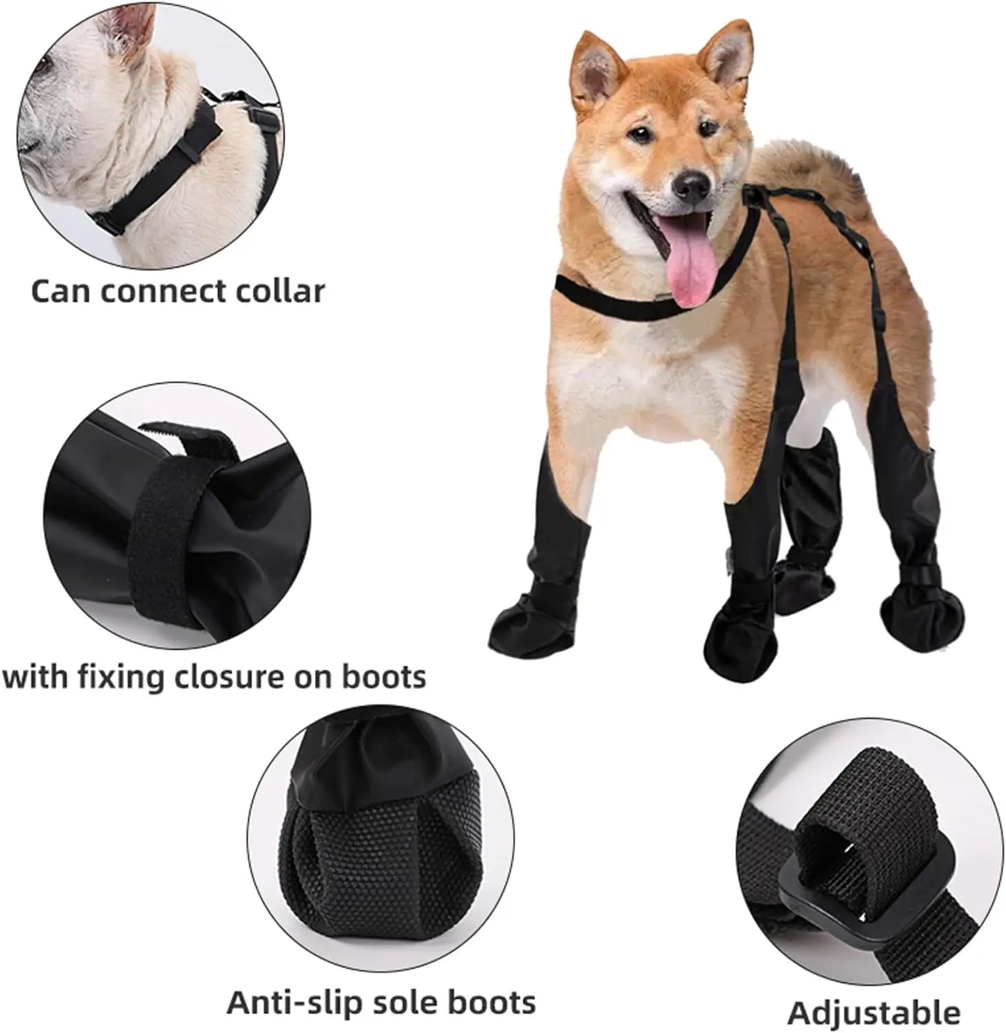 CN Guangdong Dog Paw Protector Boots For Outdoor Walking
