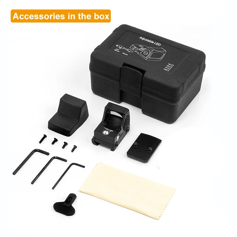 Bestsight Mini MR Red Dot Sight For Airsoft Rifle Tactical