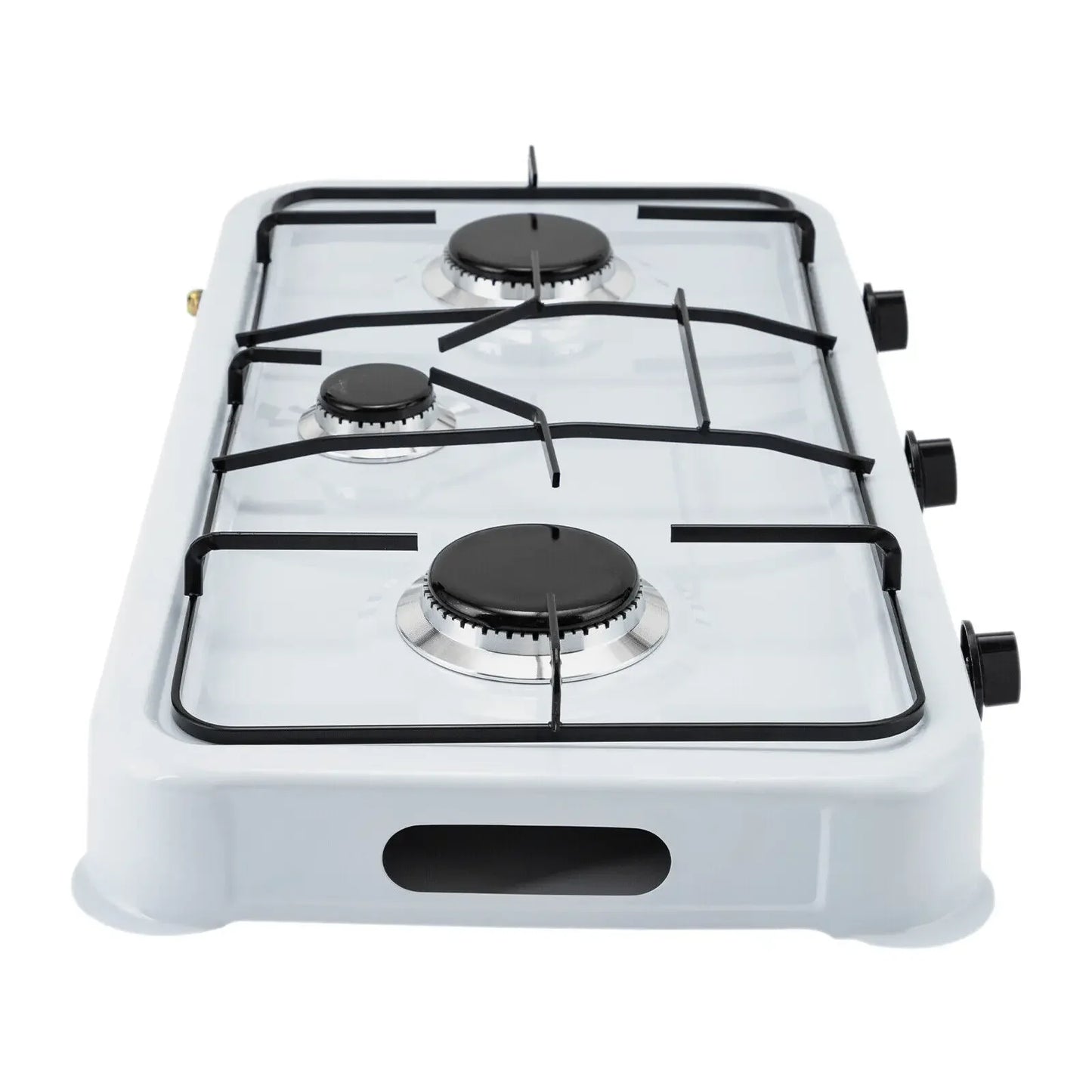 Built In 3 Burner Gas Cooktop Cast Aluminum With Hose