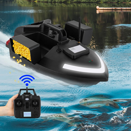 GPS Fishing Boat W/1640.42ft Remote Range 12000mAh