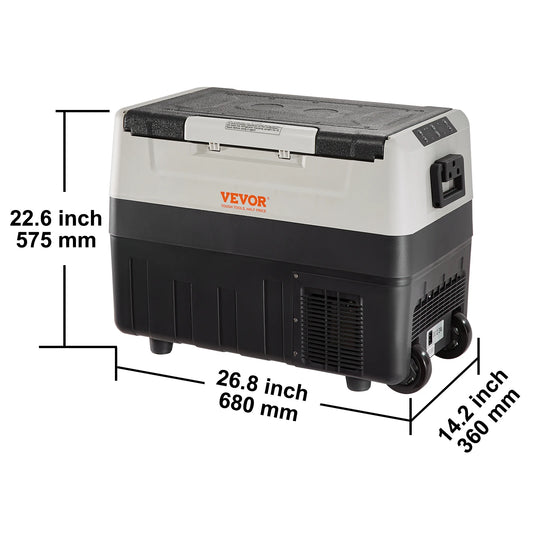 45L/55L Foldable Handle Car Refrigerator for Travel Use