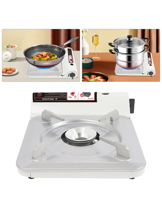 Hign-concerned Portable Camping Stove Outdoor Emergency Butane Burner With Carrying Case For Patio Camping Travel