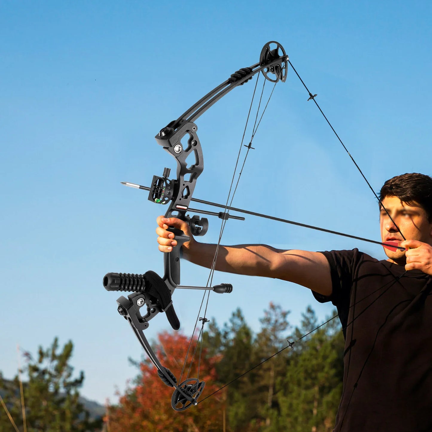 Bow w/ 12x Arrows Set Right Hand