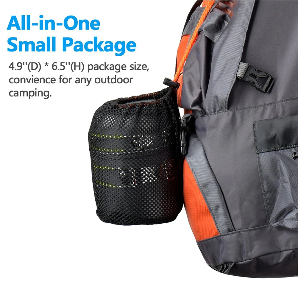 Portable Camping Cookware, Travel Cutlery Utensils