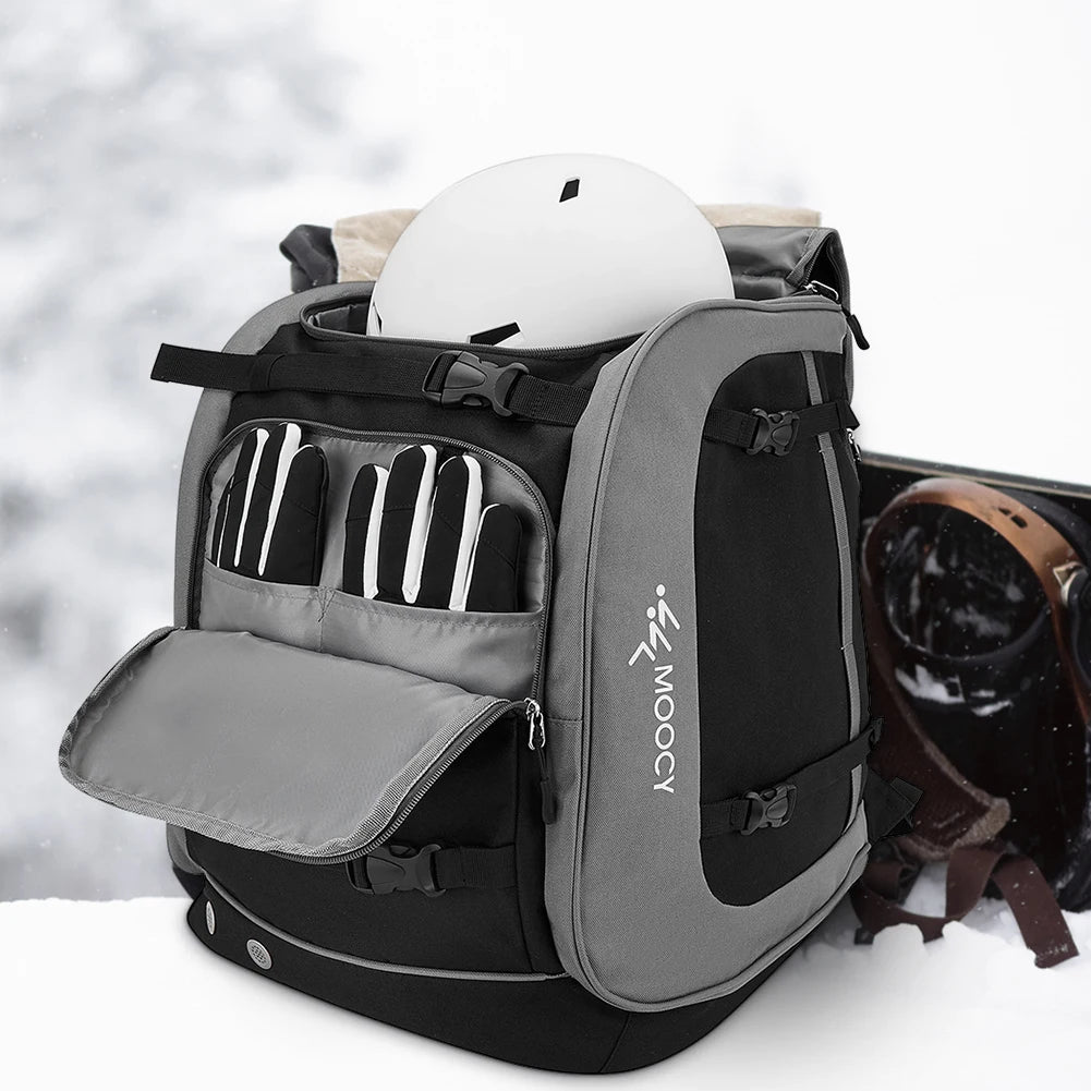 APWIKOGER Ski Boot Backpack Large Capacity Rucksack For Hiking