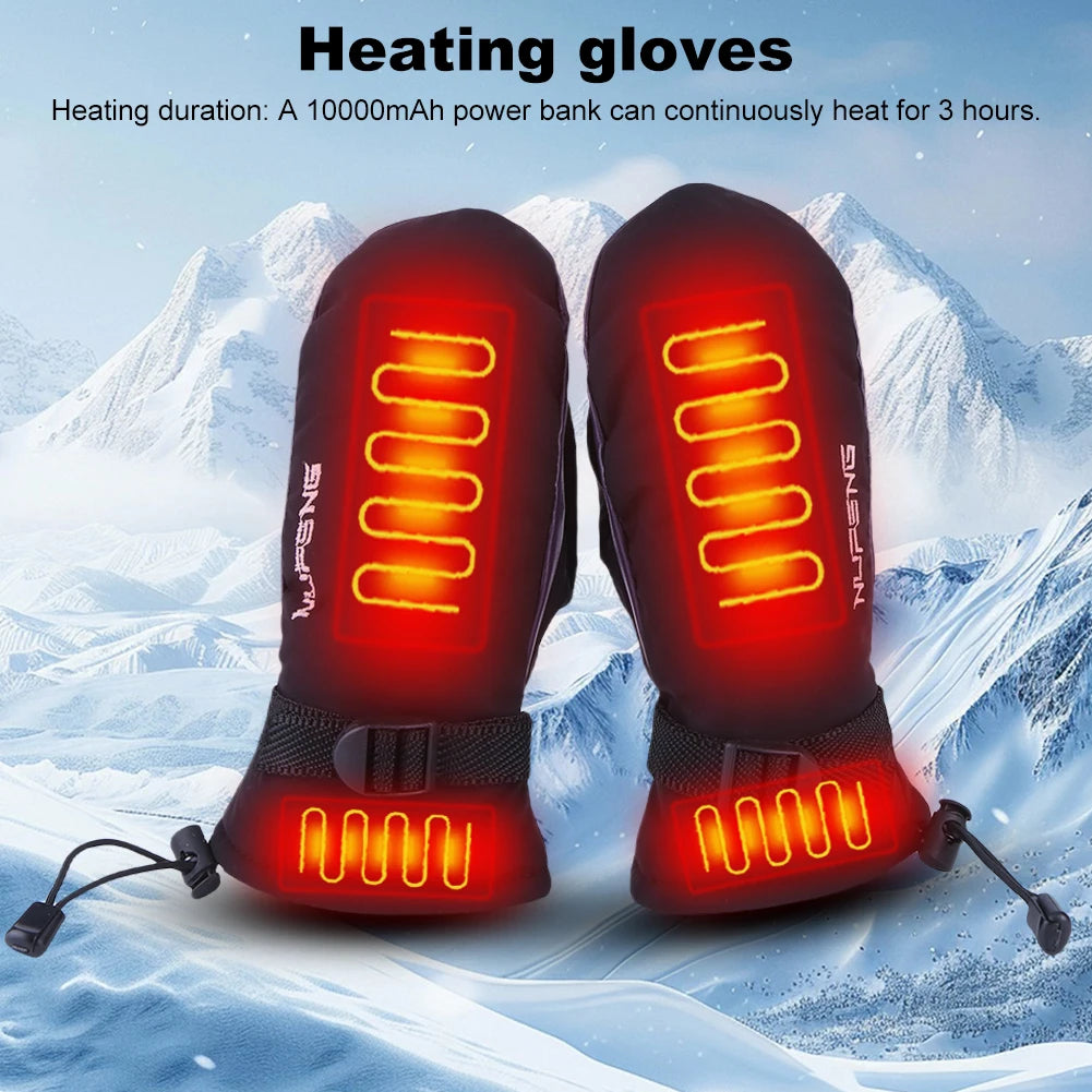 Shunmaii Electric Heating Gloves USB Hand Warmer 3 Gear