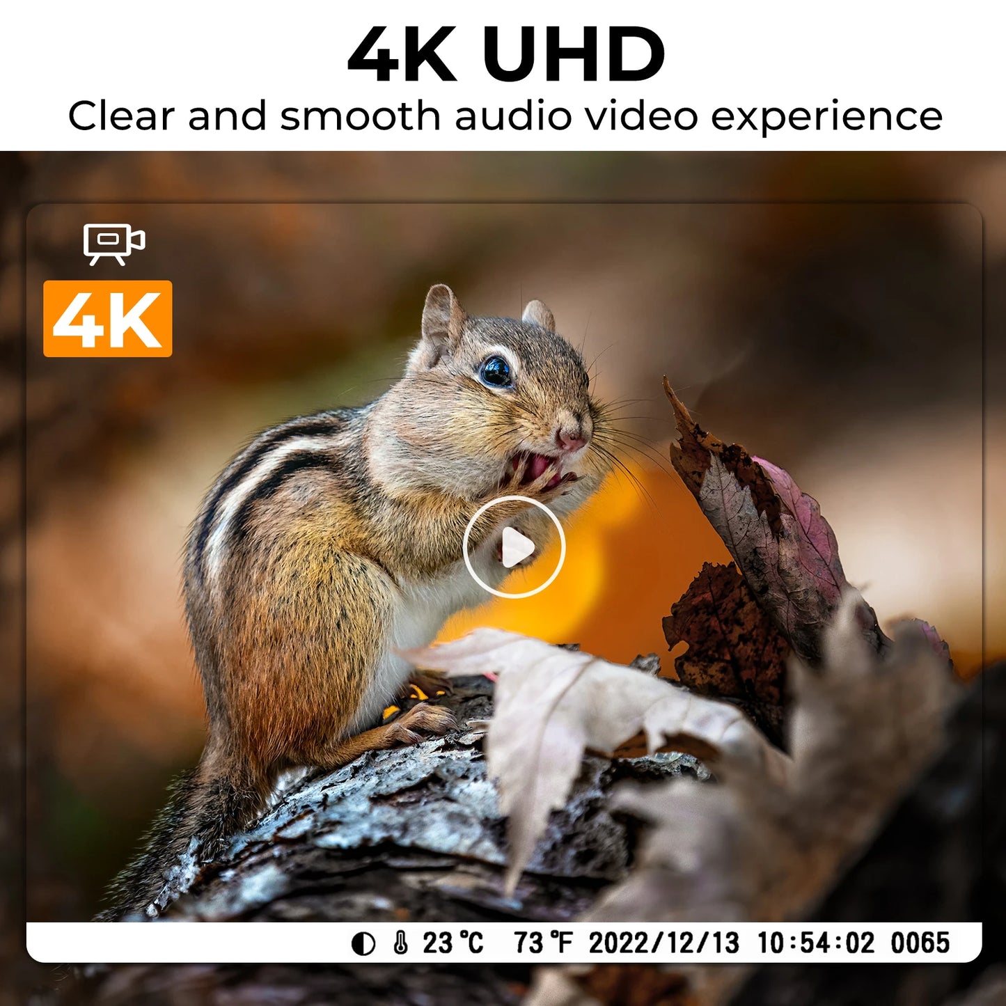 Hign-concerned 4K WiFi Trail Camera 48MP Game Camera
