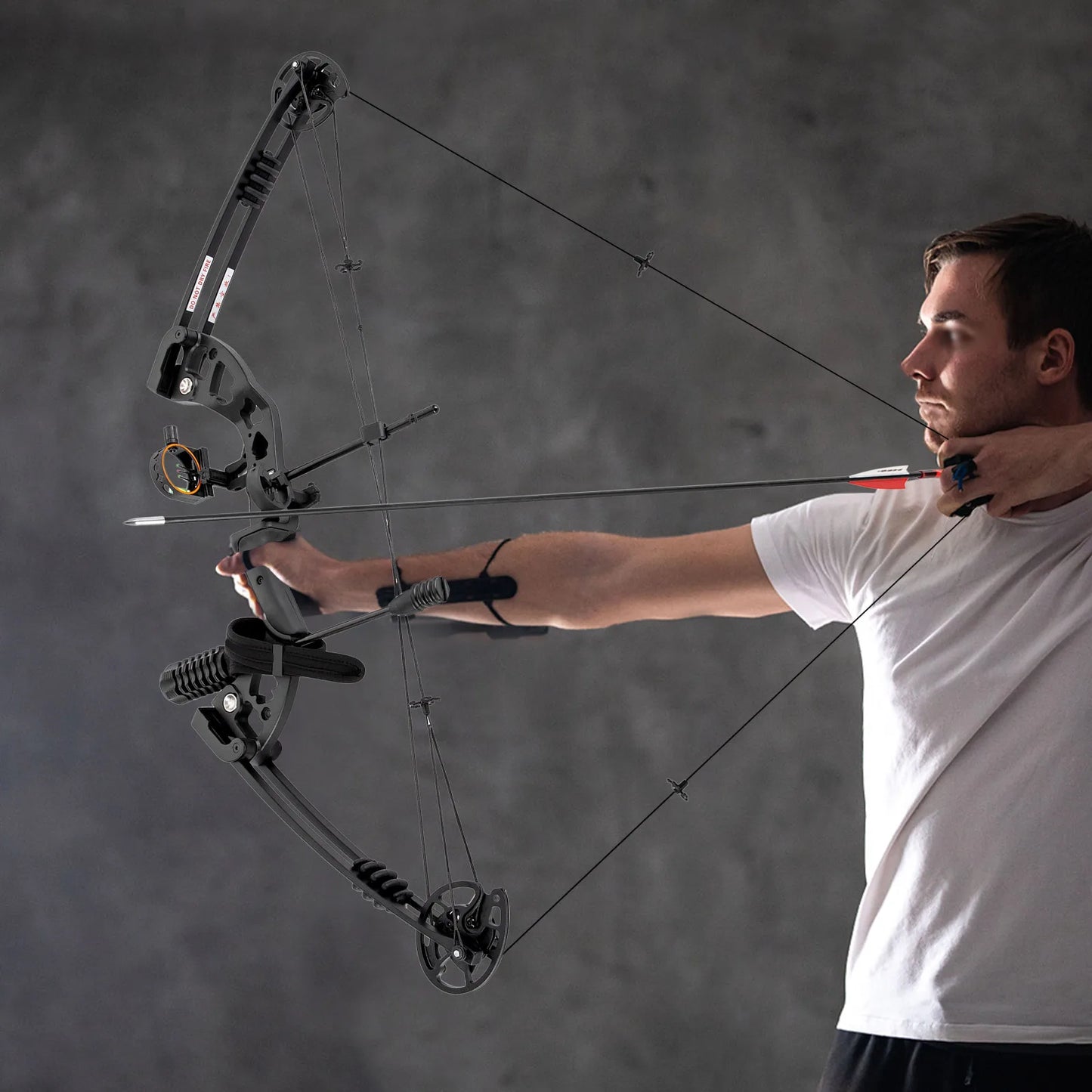 Bow w/ 12x Arrows Set Right Hand