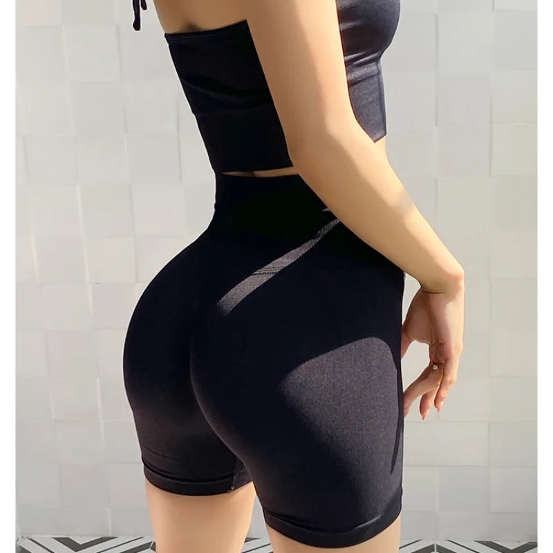 CN Yoga Shorts Women Fitness Running Cycling Breathable